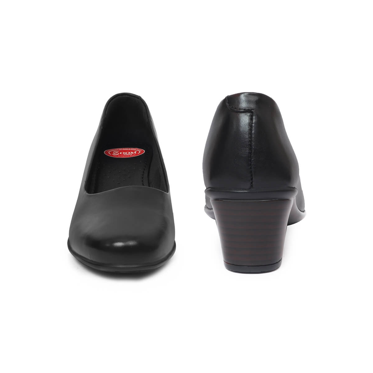Buy online Black Faux Leather Formal Bellies from heels for Women by  Solester for ₹529 at 59% off | 2024 Limeroad.com