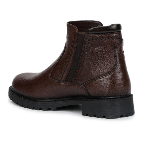 Zipper Boots for Women - 9051_brown3