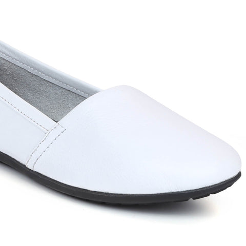 Women Ballerina Flats_white3